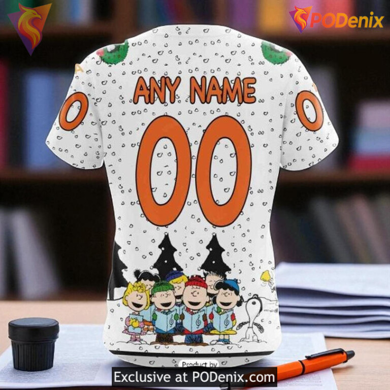 Personalized Philadelphia Flyers Hoodie Snoopy Peanuts NHL 3D Shirt - 3