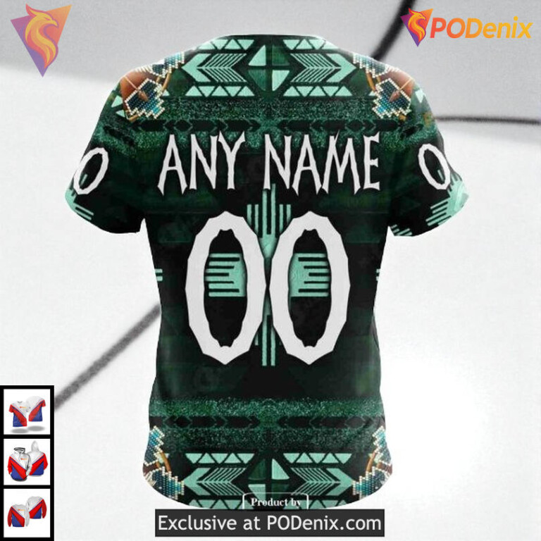 Personalized Traditional Native Costume NHL Minnesota Wild Personalized 3D Hoodie - 4