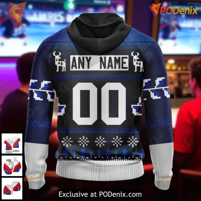 Personalized Vancouver Canucks Hoodie Christmas Edition NHL 3D All Over Print - 1