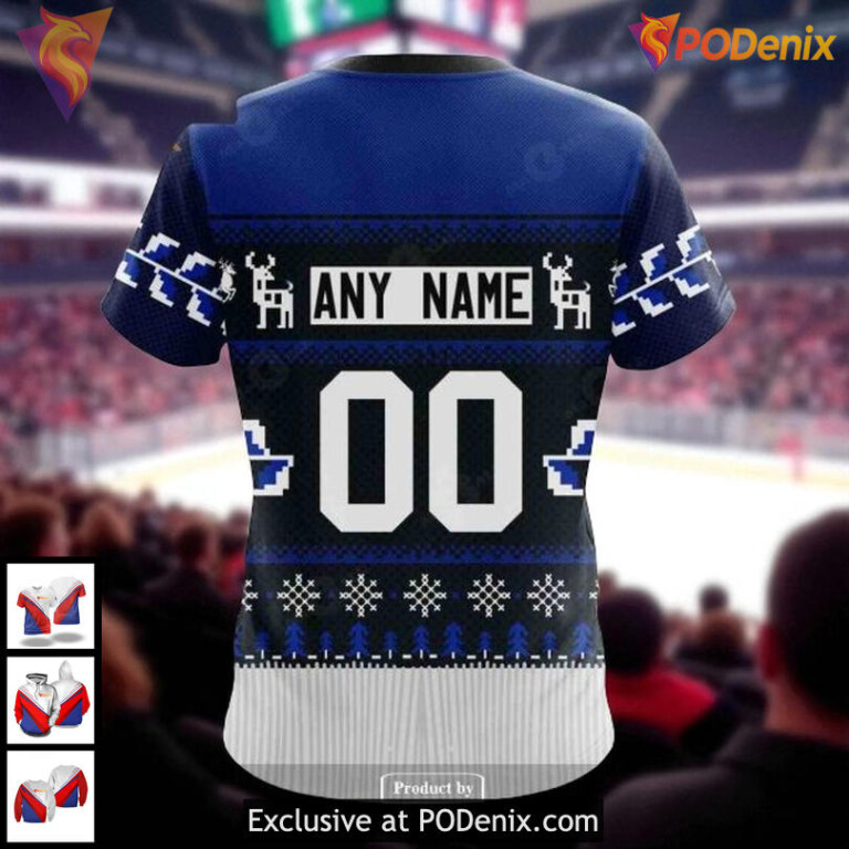 Personalized Vancouver Canucks Hoodie Christmas Edition NHL 3D All Over Print - 3