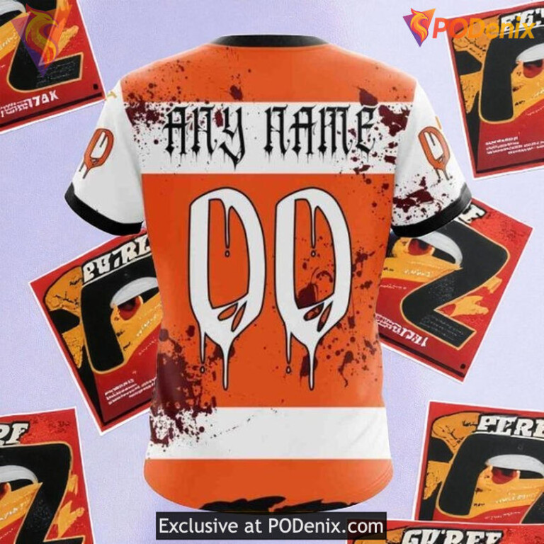 Philadelphia Flyers 3D Hoodie, Halloween Custom NHL Graphic Apparel - 3