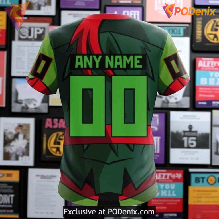 Philadelphia Flyers 3D Hoodie Teenage Mutant Ninja Turtles NHL Custom - 3