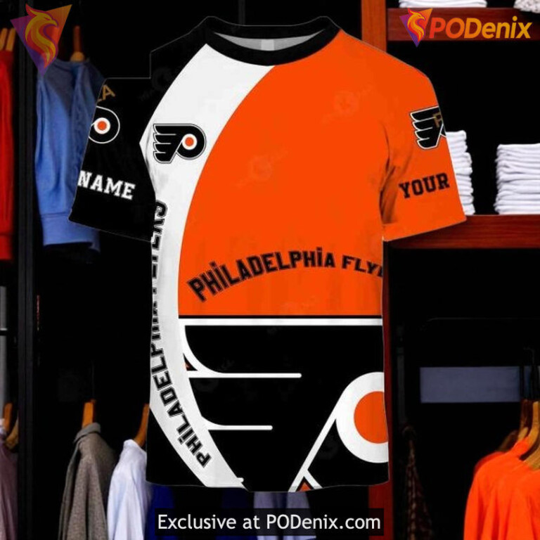 Philadelphia Flyers 3D Hoodie You Laugh I Laugh NHL 3D Sweatshirt - 1