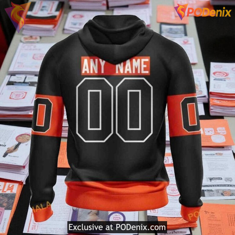 Philadelphia Flyers All Over Print Hoodie, 2025 Third Kit Custom Design - 1