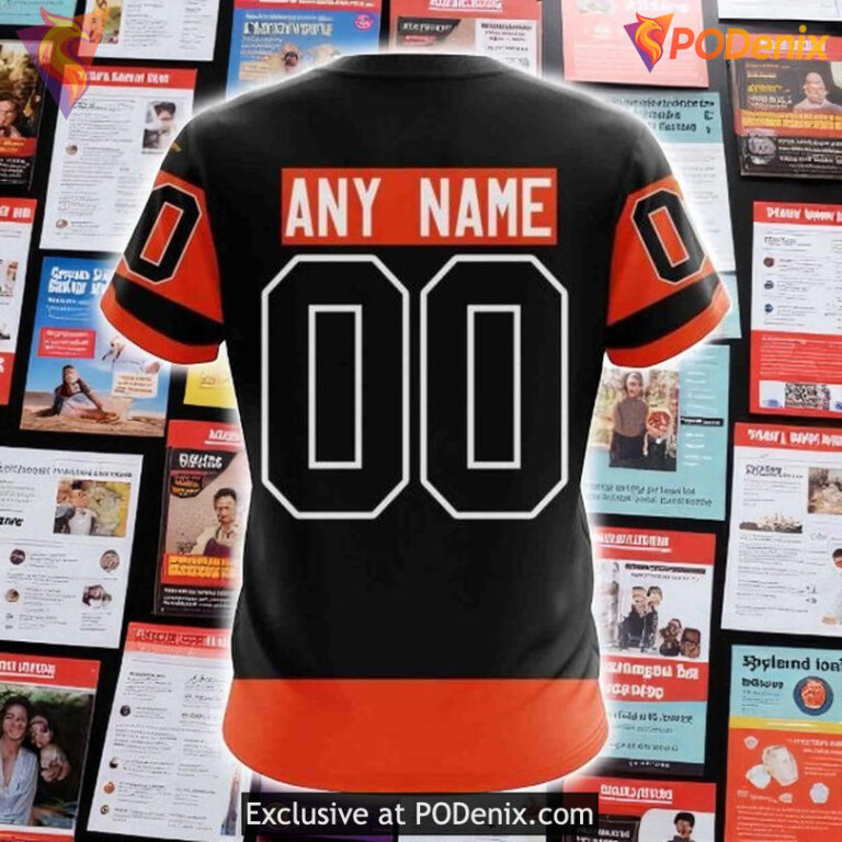 Philadelphia Flyers All Over Print Hoodie, 2025 Third Kit Custom Design - 3