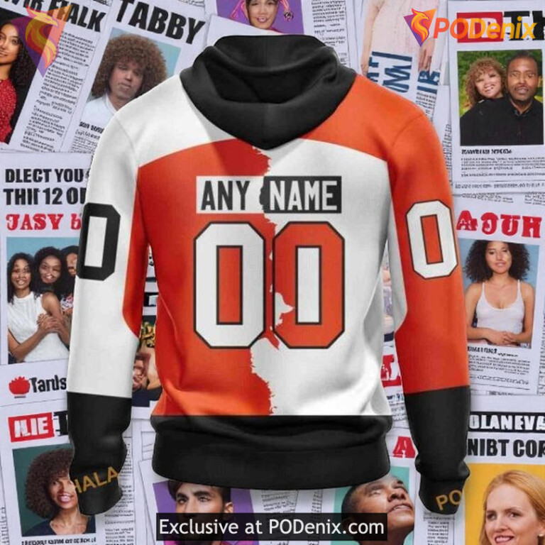 Philadelphia Flyers Hoodie 3D All Over Print, 2025 Home Mix Away Jersey - 1