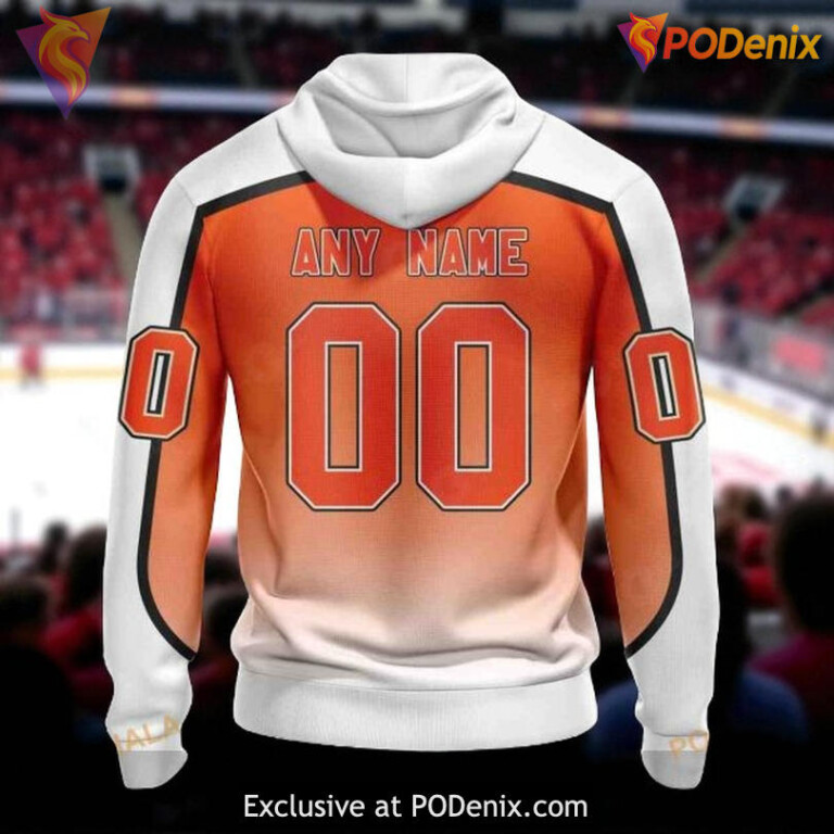 Philadelphia Flyers Hoodie Retro Gradient NHL Custom 3D Shirt - 1