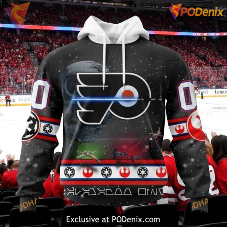 Philadelphia Flyers Hoodie Star Wars NHL 3D Custom Design Shirt