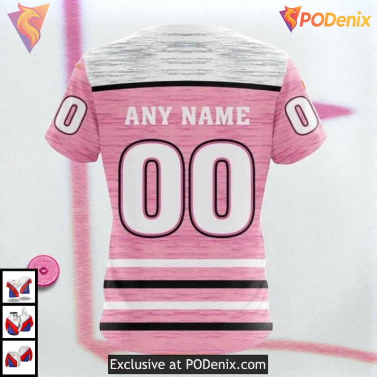 Pink Breast Cancer Awareness Tribute NHL Minnesota Wild Holiday Hoodie 3D - 3