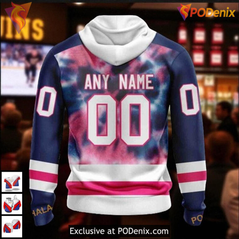 Pink October Breast Cancer NHL Boston Bruins Hoodie 3D Personalized - 1