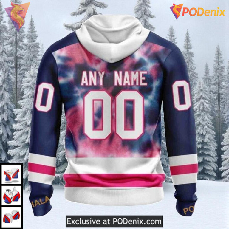 Pink October Fight Breast Cancer Custom Los Angeles Kings Kids Hoodie NHL 3D - 1
