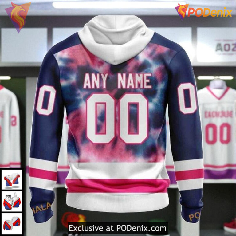 Pink October Fight Breast Cancer NHL Minnesota Wild Womens Hoodie 3D - 1