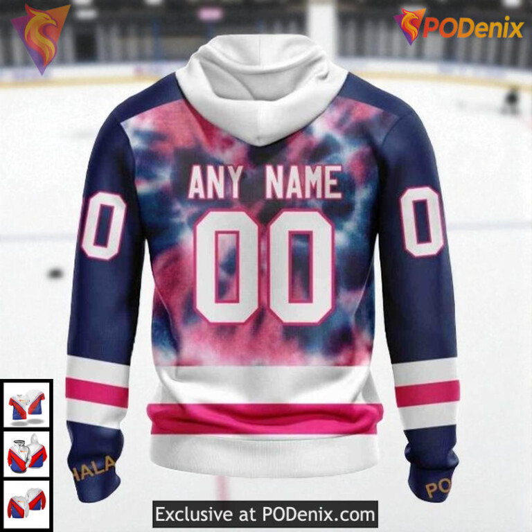Pink October Fight Breast Cancer Tribute Custom Florida Panthers Youth Hoodie 3D - 1