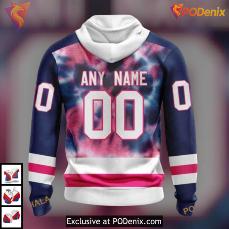 Pink October Fight Cancer Tribute NHL Vintage Buffalo Sabres Hoodie Personalized - 1