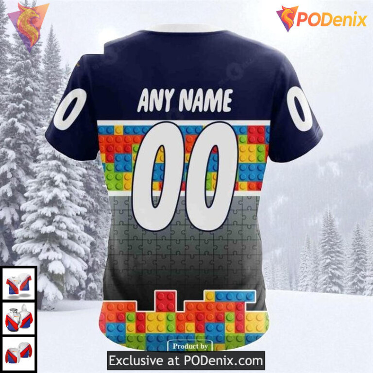 Puzzle Game Gradient Colors Custom Los Angeles Kings Hoodie NHL 3D - 3