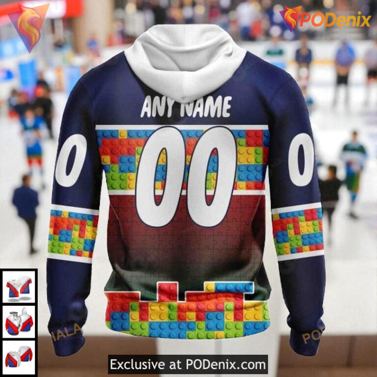 Puzzle Game Gradient Colors NHL Minnesota Wild Hoodie 3D Full Print - 1