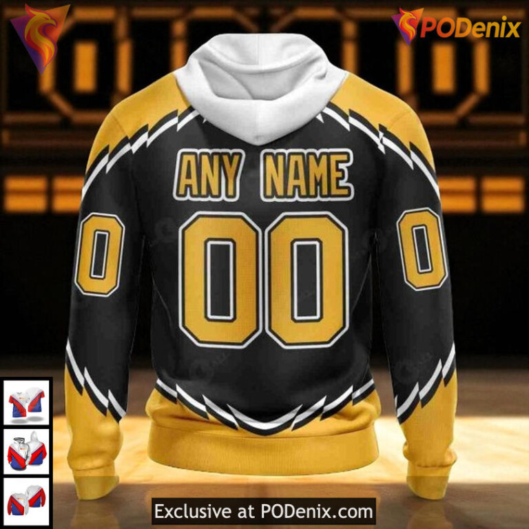 Retro Concepts Custom NHL Boston Bruins Hoodie 3D Unisex Limited Edition - 2