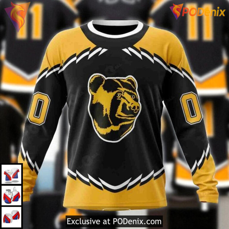 Retro Concepts Custom NHL Boston Bruins Hoodie 3D Unisex Limited Edition - 3