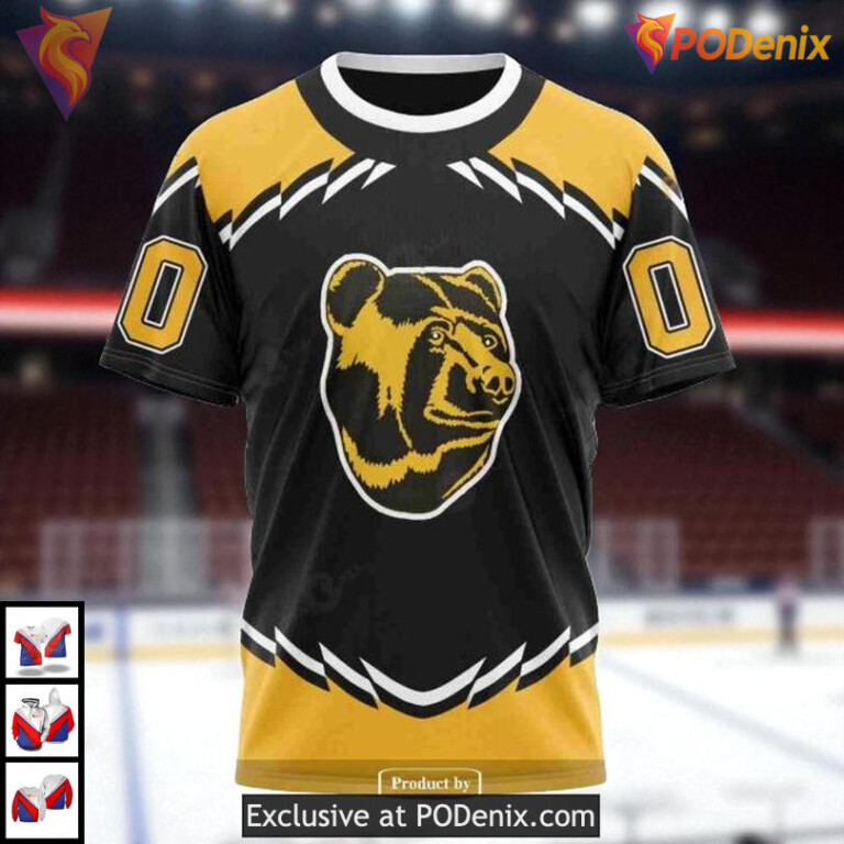 Retro Concepts Custom NHL Boston Bruins Hoodie 3D Unisex Limited Edition - 5