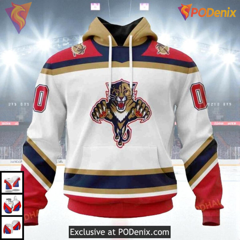 Retro Concepts Inspired Custom Florida Panthers Hoodie NHL Unisex 3D