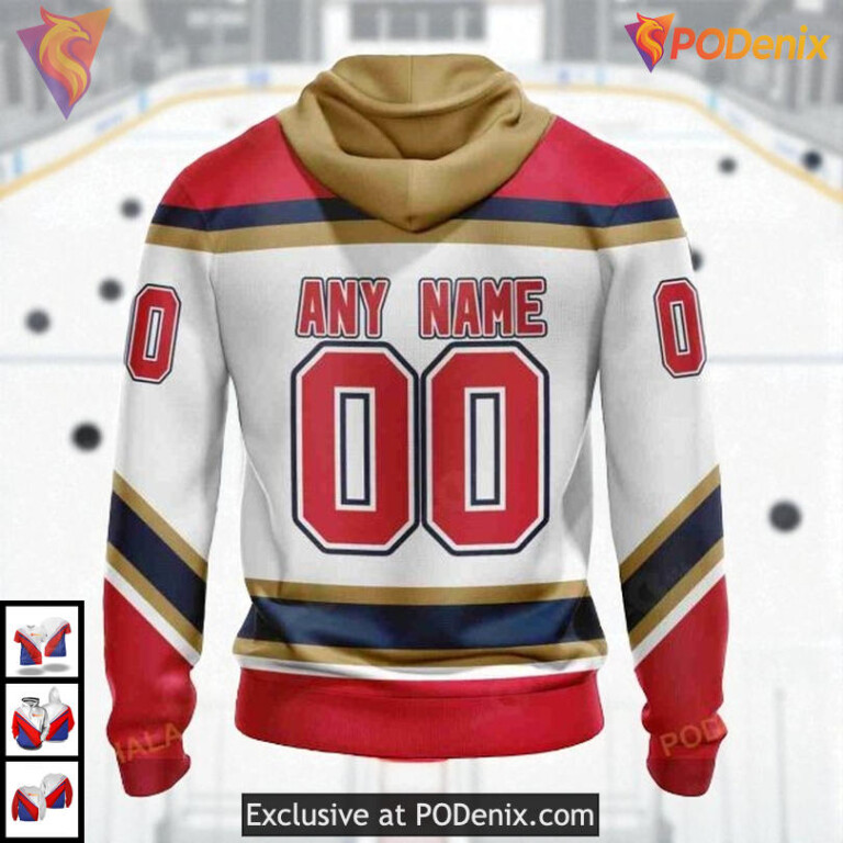 Retro Concepts Inspired Custom Florida Panthers Hoodie NHL Unisex 3D - 2