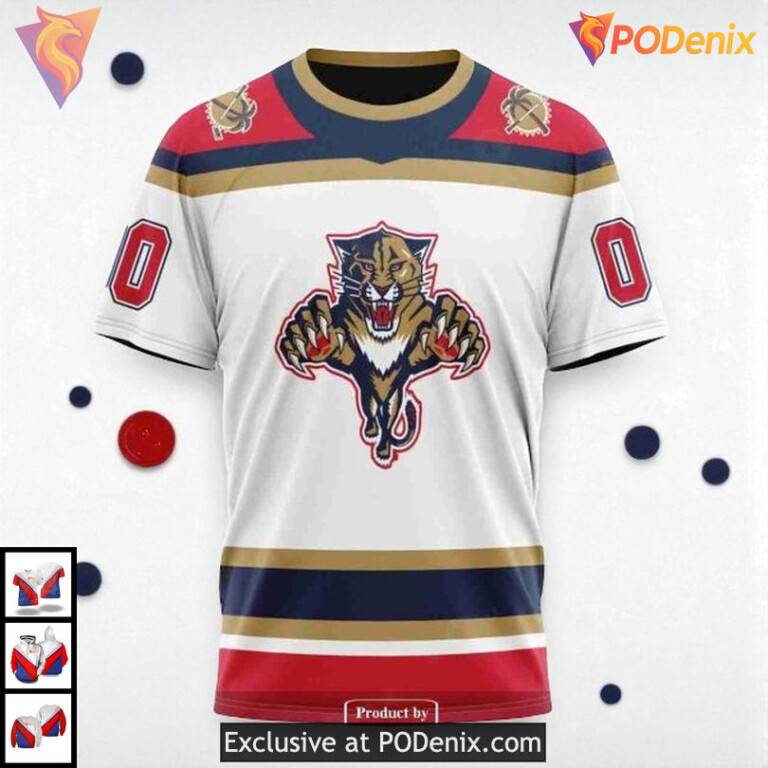 Retro Concepts Inspired Custom Florida Panthers Hoodie NHL Unisex 3D - 3