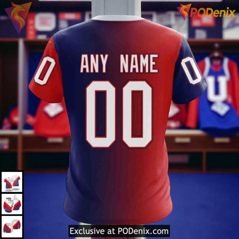 Retro Gradient Artwork Design Custom New York Rangers Hoodie 3D NHL Style - 3