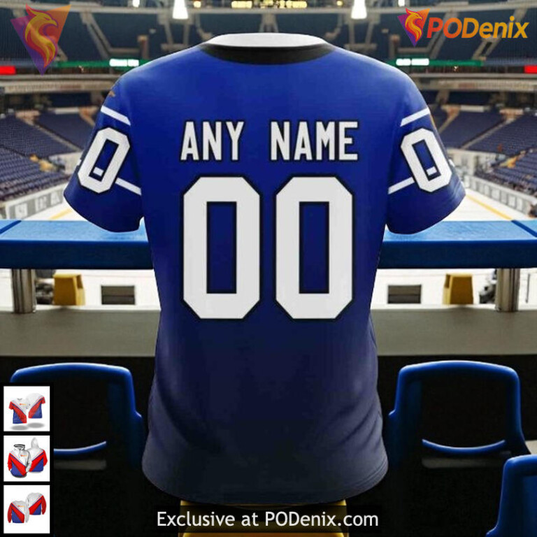 Retro Gradient Custom NHL Toronto Maple Leafs Winter Hoodie, Unique 3D Style - 3