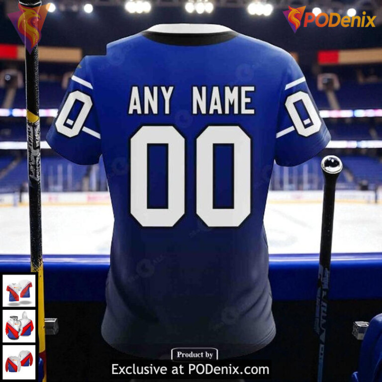 Retro Gradient Design Christmas Toronto Maple Leafs Hoodie, Custom NHL 3D Shirt - 3