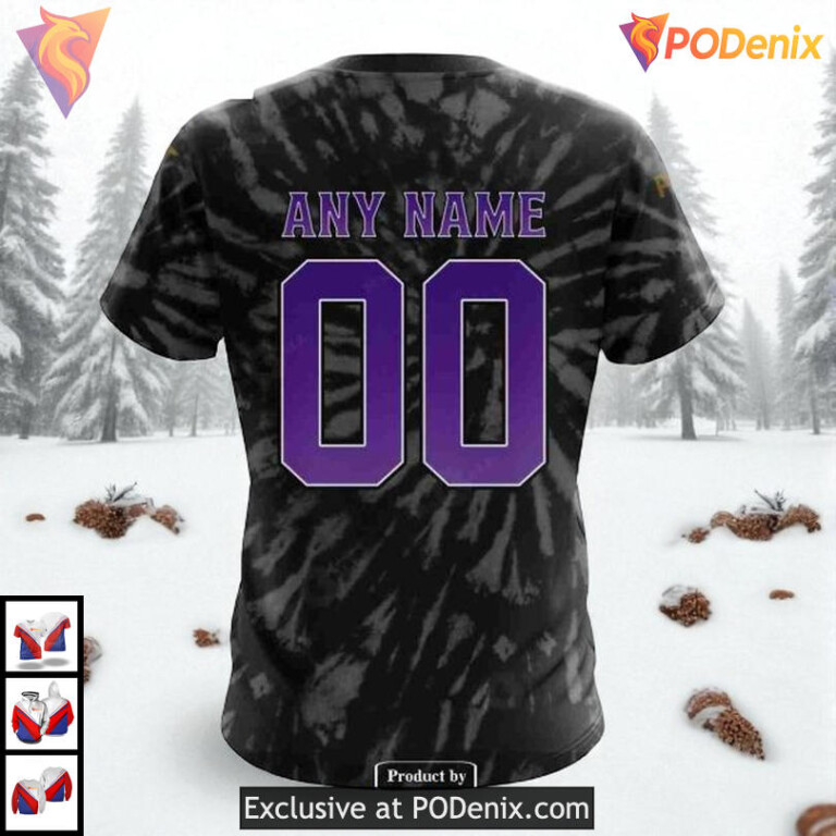 Retro Vintage Tie Dye Edition Custom Los Angeles Kings 3D Hoodie NHL 3D - 4