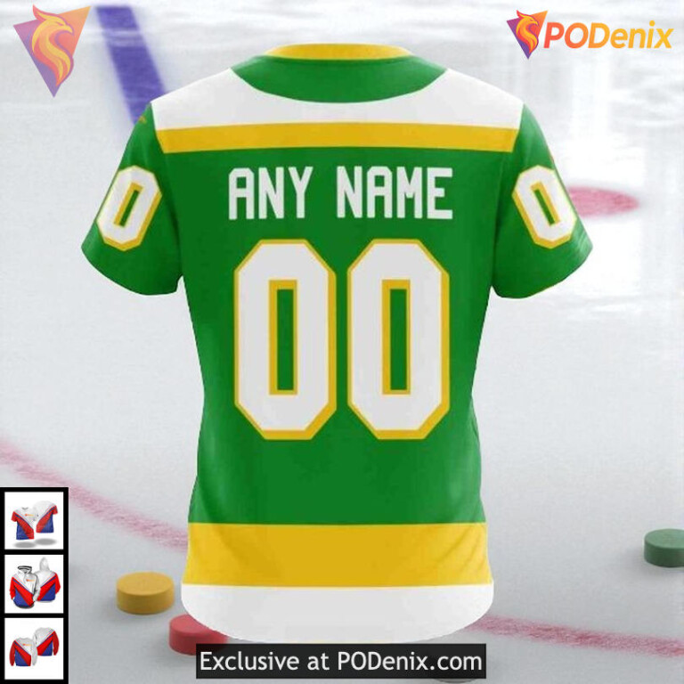 Reverse Retro 2025 Kit Edition NHL Minnesota Wild Youth Hoodie 3D - 3
