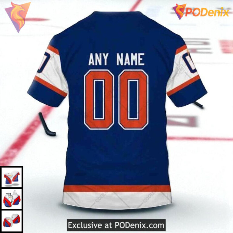 Reverse Retro 22–23 Style NHL Personalized Edmonton Oilers Hoodie 3D - 3