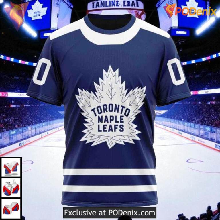 Reverse Retro Style 2025 Toronto Maple Leafs Hoodie Custom NHL Fan Gear - 2
