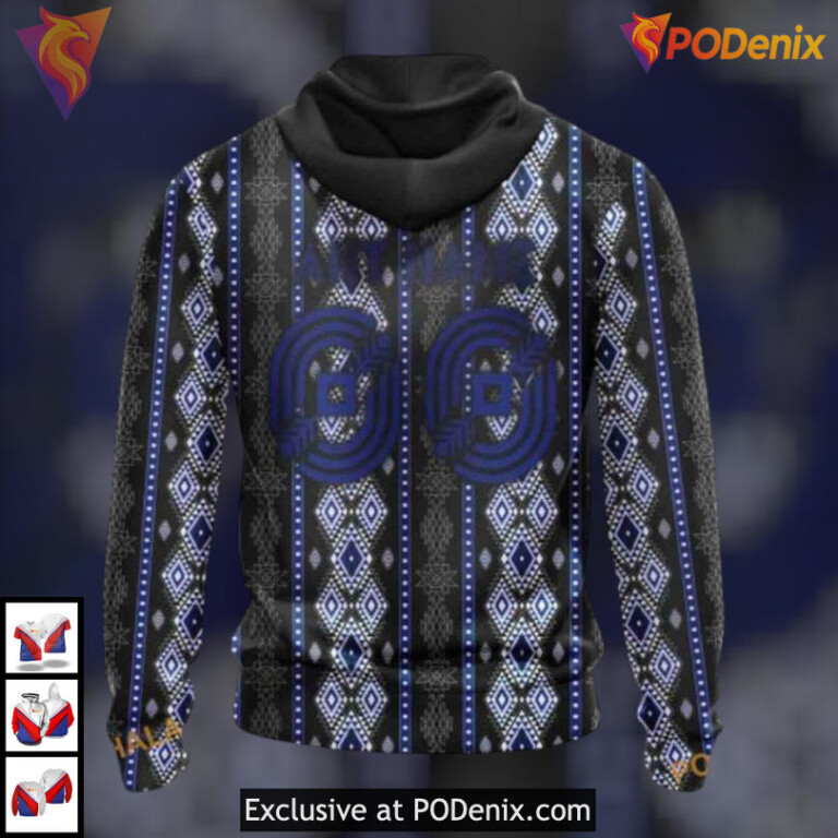 Skull Native Cultural Pattern Buffalo Sabres 3D Hoodie NHL Special Edition - 1