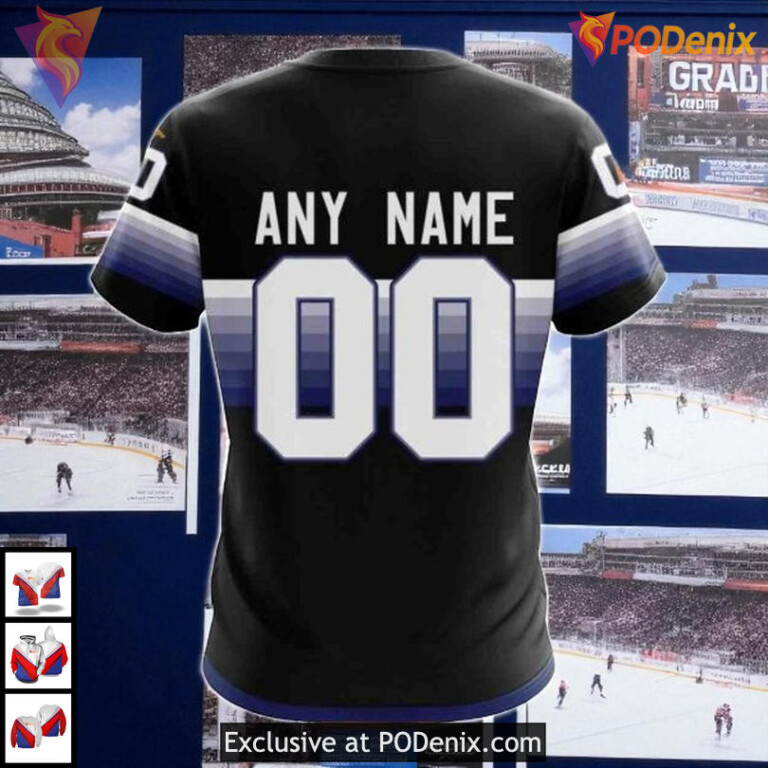 Special Black Gradient Toronto Maple Leafs All Over Print Hoodie, NHL Apparel - 3