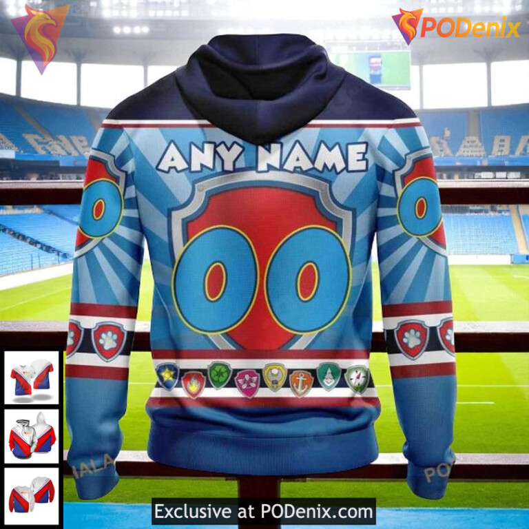 St Louis Blues Hoodie 3D NHL Paw Patrol Custom Design For Unique Fans - 1
