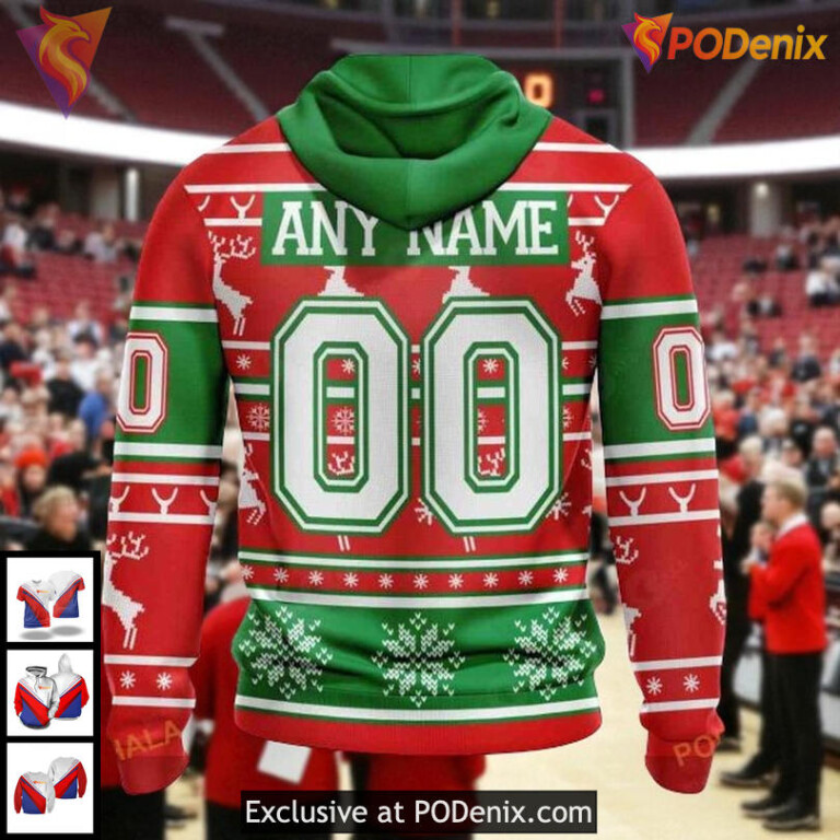 St Louis Blues Hoodie Sweatshirt Custom Christmas NHL Design For Unisex Fans - 1