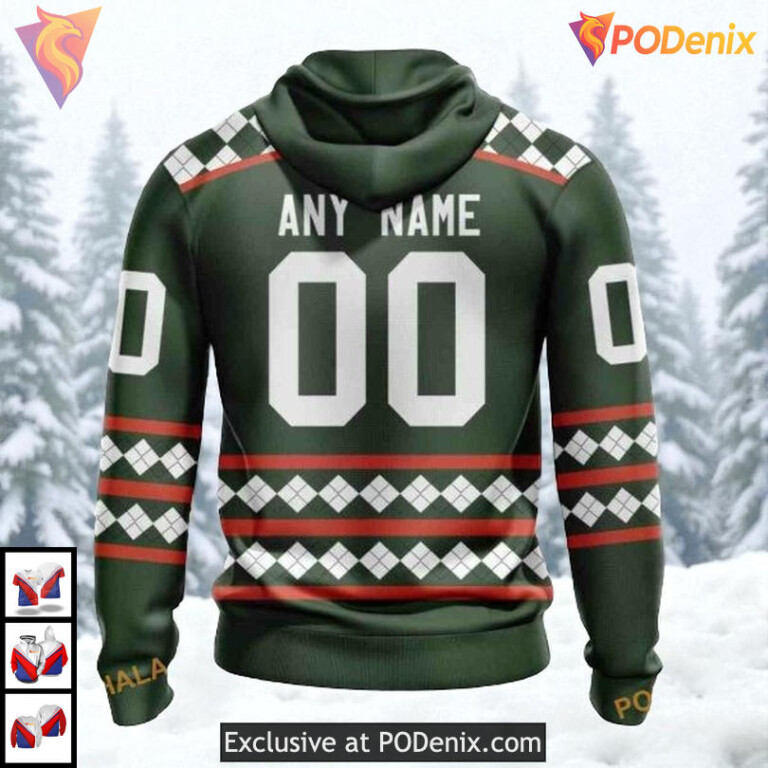 St Patrick’s Day Celebration Custom Name Los Angeles Kings Hoodie 3D - 1