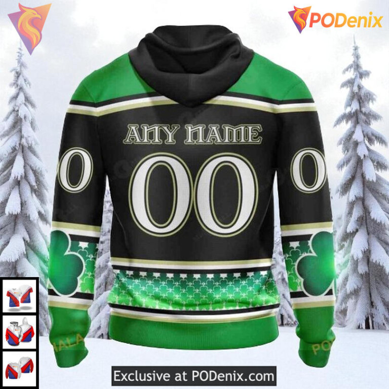 St Patricks Day Celebration Theme Custom Retro Los Angeles Kings Hoodie NHL 3D - 1