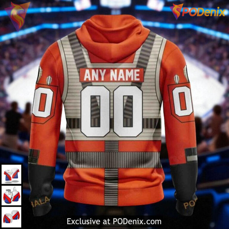 Star Wars Rebel Pilot Toronto Maple Leafs All Over Print Hoodie, Custom 3D Style - 1