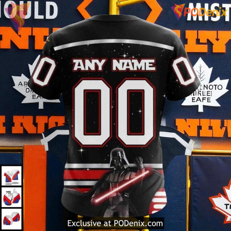Star Wars Tribute May 4th Toronto Maple Leafs Kids Hoodie, Custom NHL 3D Shirt - 3