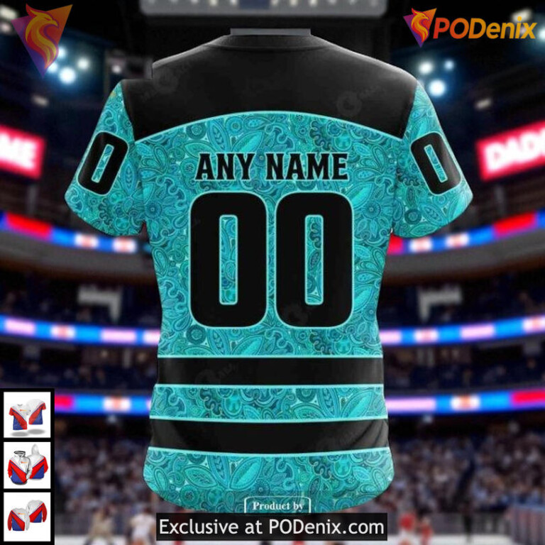 Support Ovarian Cancer Awareness With New York Rangers Christmas Hoodie 3D - 3
