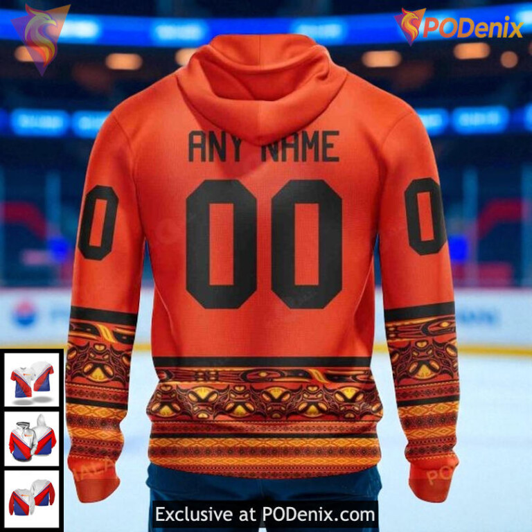 Tampa Bay Lightning Hockey Hoodie 3D National Day Inspired NHL Custom Design - 1