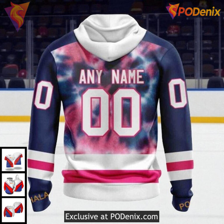 Tampa Bay Lightning Hoodie 3D Pink October Breast Cancer Awareness NHL - 1