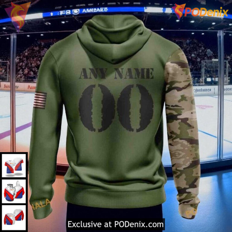 Tampa Bay Lightning Zip Up Hoodie Custom Camo Skull NHL 3D Graphic - 1