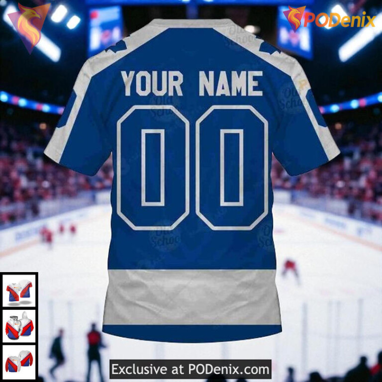 Toronto Maple Leafs Holiday Hoodie, Reverse Retro Alternate Custom Name And Number - 4