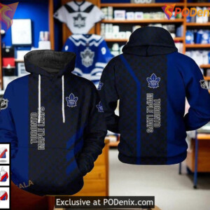 Toronto Maple Leafs Hoodie, NHL 3D Sweatshirt Clothing For Hockey Fans