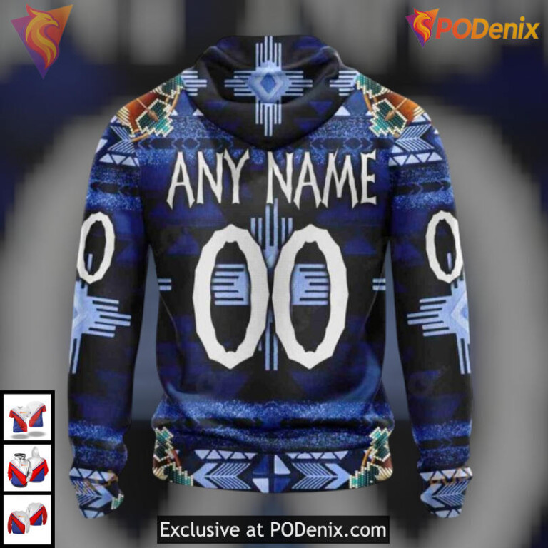 Traditional Native Costume Design NHL Buffalo Sabres Sweatshirt Hoodie 3D - 2