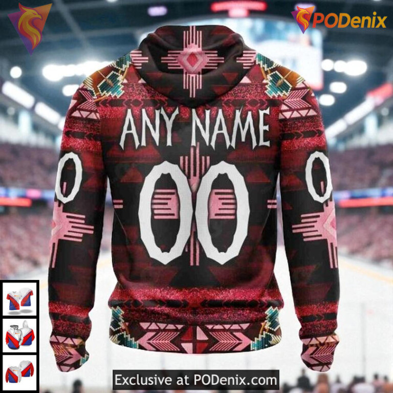 Traditional Native Costume Style Custom Florida Panthers Unisex Hoodie NHL 3D - 2