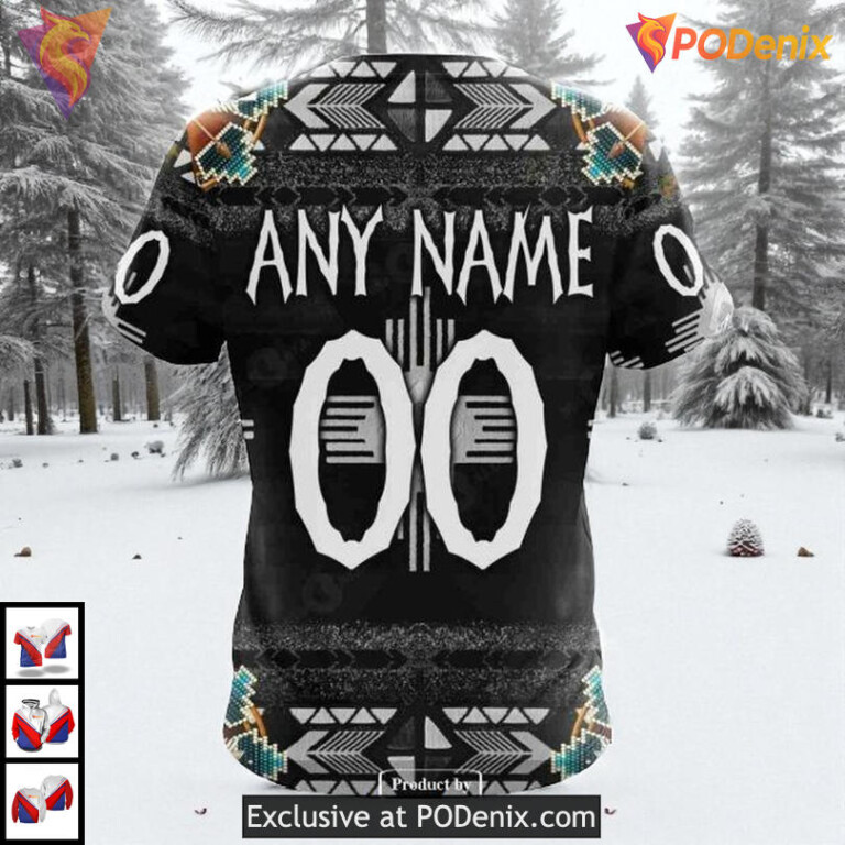 Traditional Native Costume Style Custom Los Angeles Kings Graphic Hoodie NHL 3D - 4